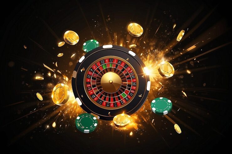 Mega Wheel game interface on talas 789 mobile app